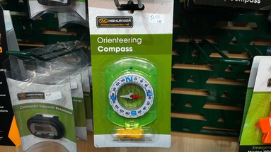 Highlander Orienteering Compass